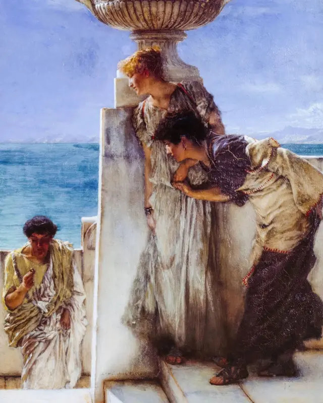 Una conclusión predestinada, Lawrence Alma Tadema, 1885