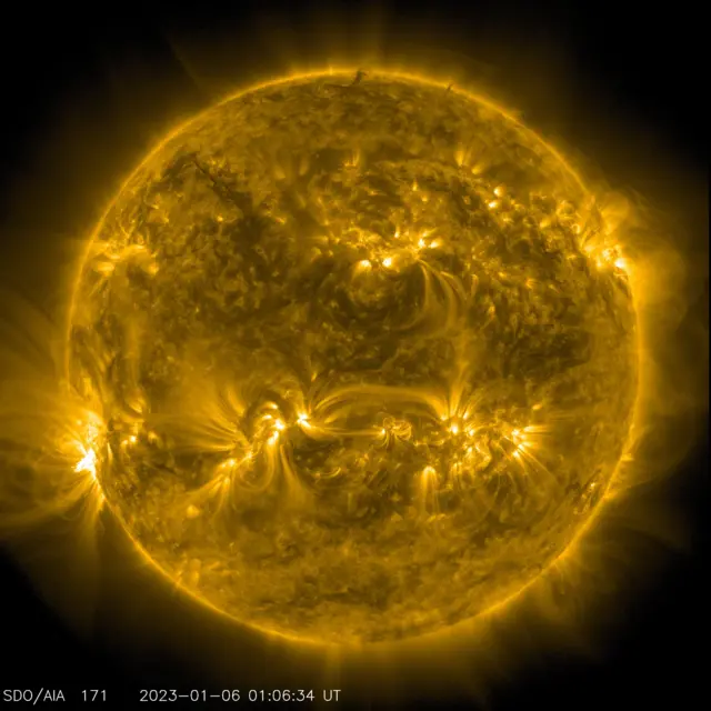 Imagen del Sol obtenida por el Observatorio de Dinámica Solar de la NASA 