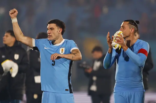 Jugadores uruguay