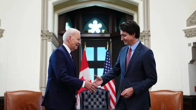 Joe Biden y Justin Trudeau