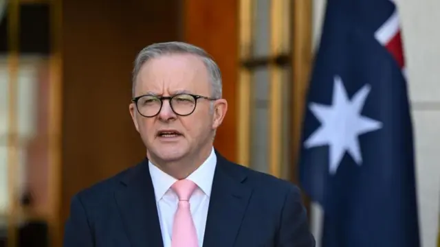 El primer ministro de Australia, Anthony Albanese