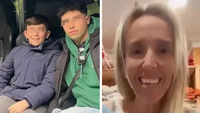 Parte de la familia Zamorano Álvarez, todos fallecidos en el accidente. 