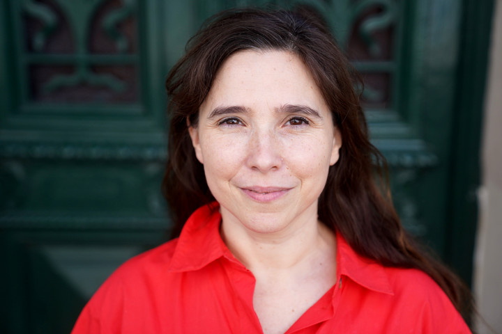 Laura Paredes está en pareja con el director Mariano Llinás, con quien tiene un hijo, Pedro. Foto: Guillermo Rodríguez Adami