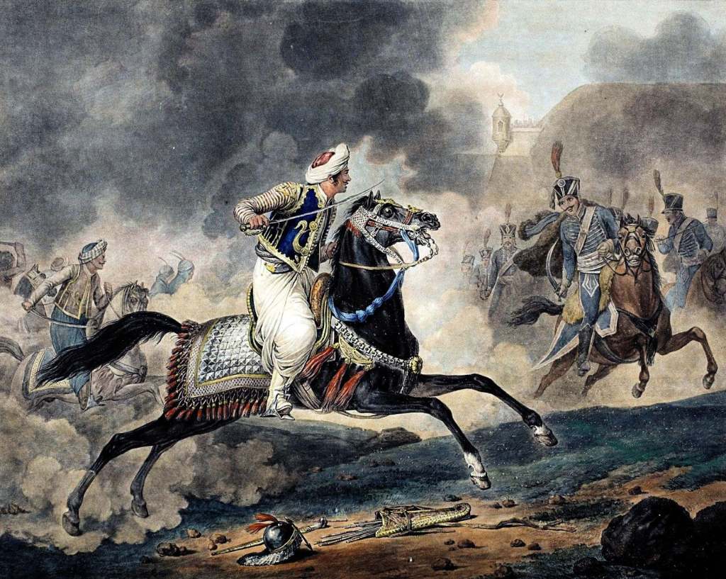 Vernet, carga de los mamelucos