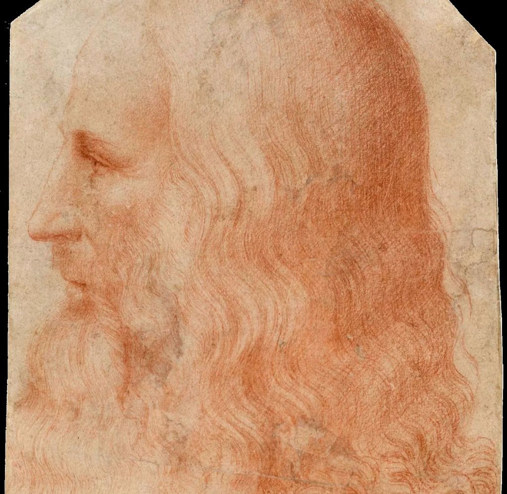 Retrato de da Vinci