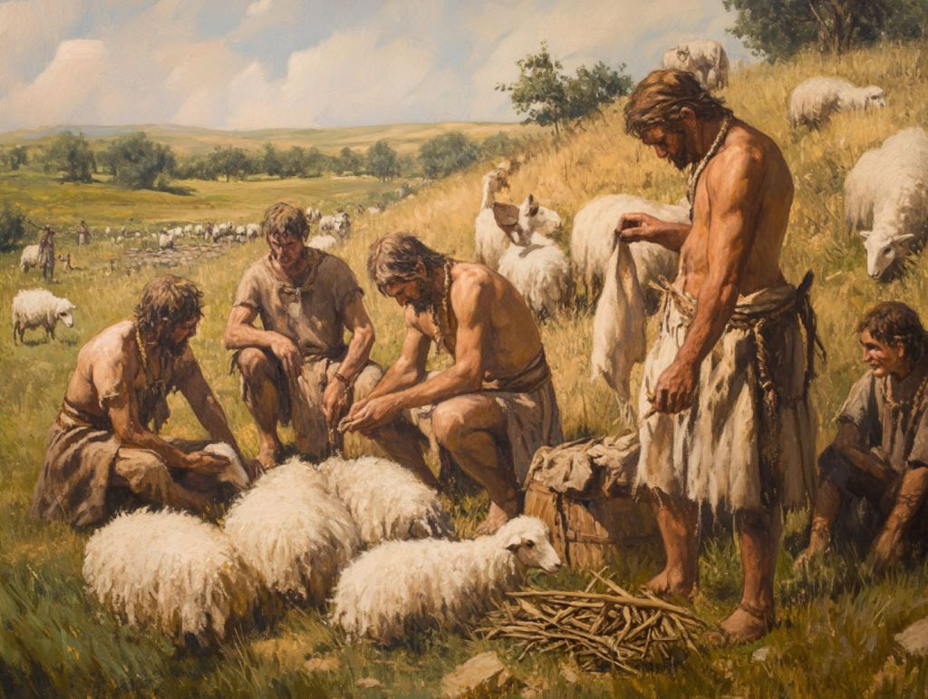 Humanos y ovejas