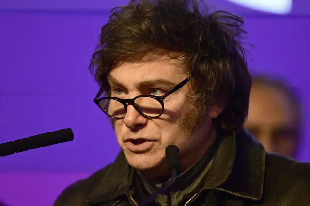 Javier Milei, presidente de Argentina.