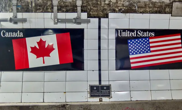 Frontera entre Estados Unidos y Canadá