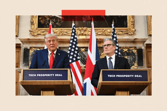 Donald Trump y Keir Starmer