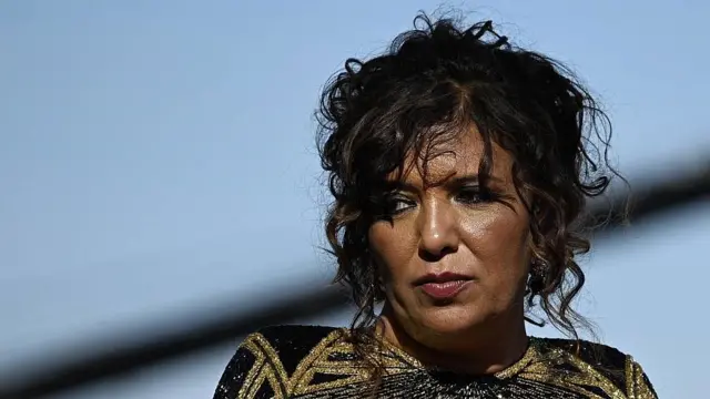 La directora del film, la cineasta tunecina Kaouther Ben Hania