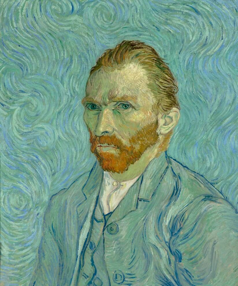 Autorretrato, de Van Gogh