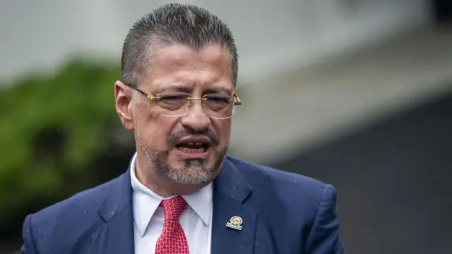 Presidente de Costa Rica, Rodrigo Chaves.