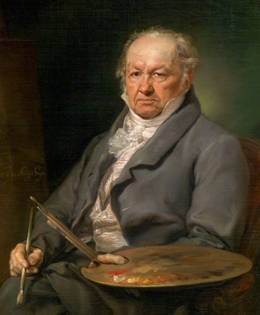 Retrato de Goya, Vicente López