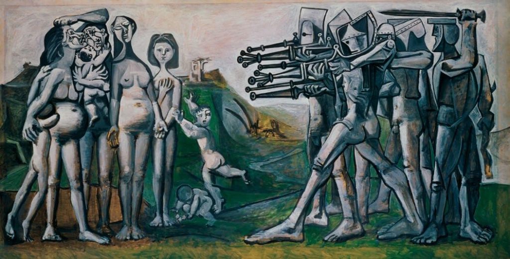 Masacre en Corea, Picasso