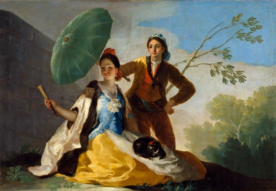 El quitasol, Goya