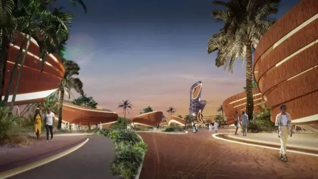 Boceto de Akon City