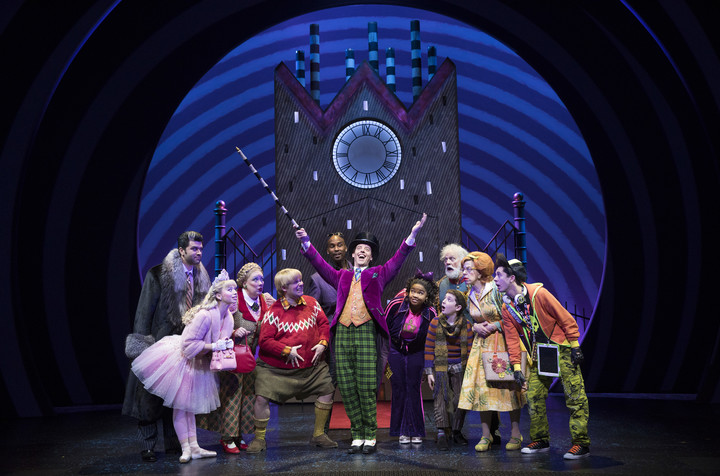 En Broadway. Christian Borle como Willy Wonka en la puesta estrenada en 2017 en el Lunt-Fontanne Theater. Foto Sara Krulwich/The Times
