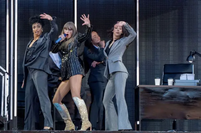 Swift en un concierto.