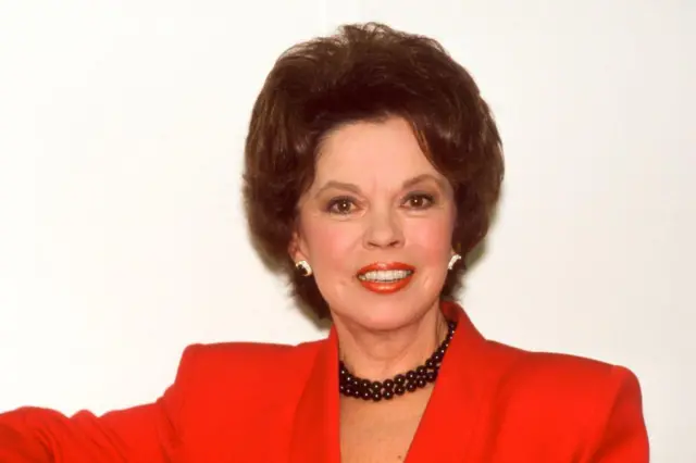 Shirley Temple-Black en 1986