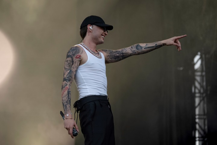 Peso Pluma está nominado a los Premios Billboard Latinos. Foto: Reuters.