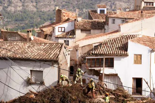 Devastación tras inundaciones