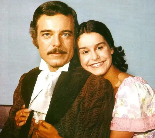 Rubens de Falco y Lucélia Santos