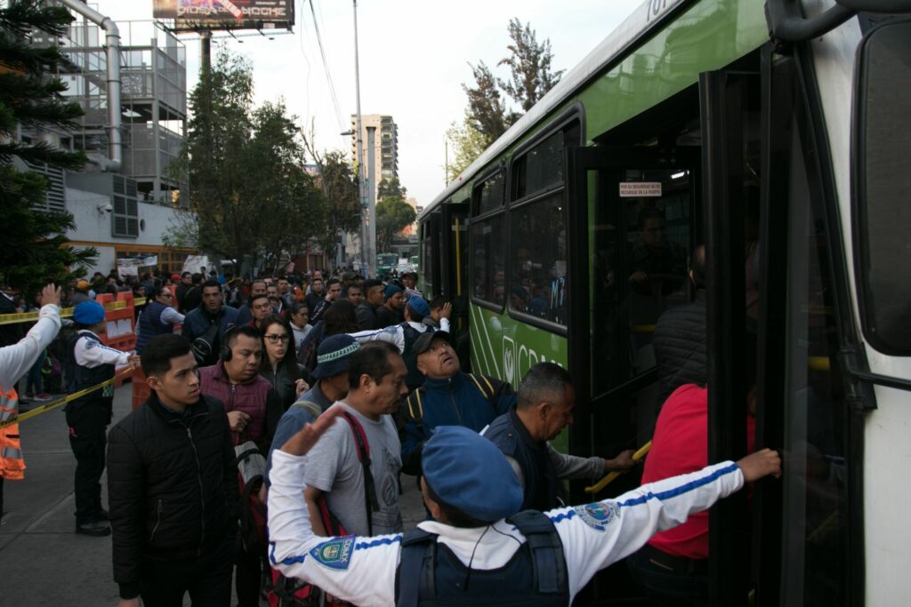Marcha por una mejor movilidad en CDMX