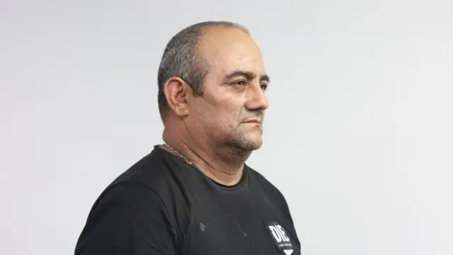 Dairo Antonio Úsuga, Otoniel, tras su captura en octubre de 2021. 