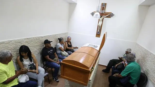 Velatorio de Rosa González.