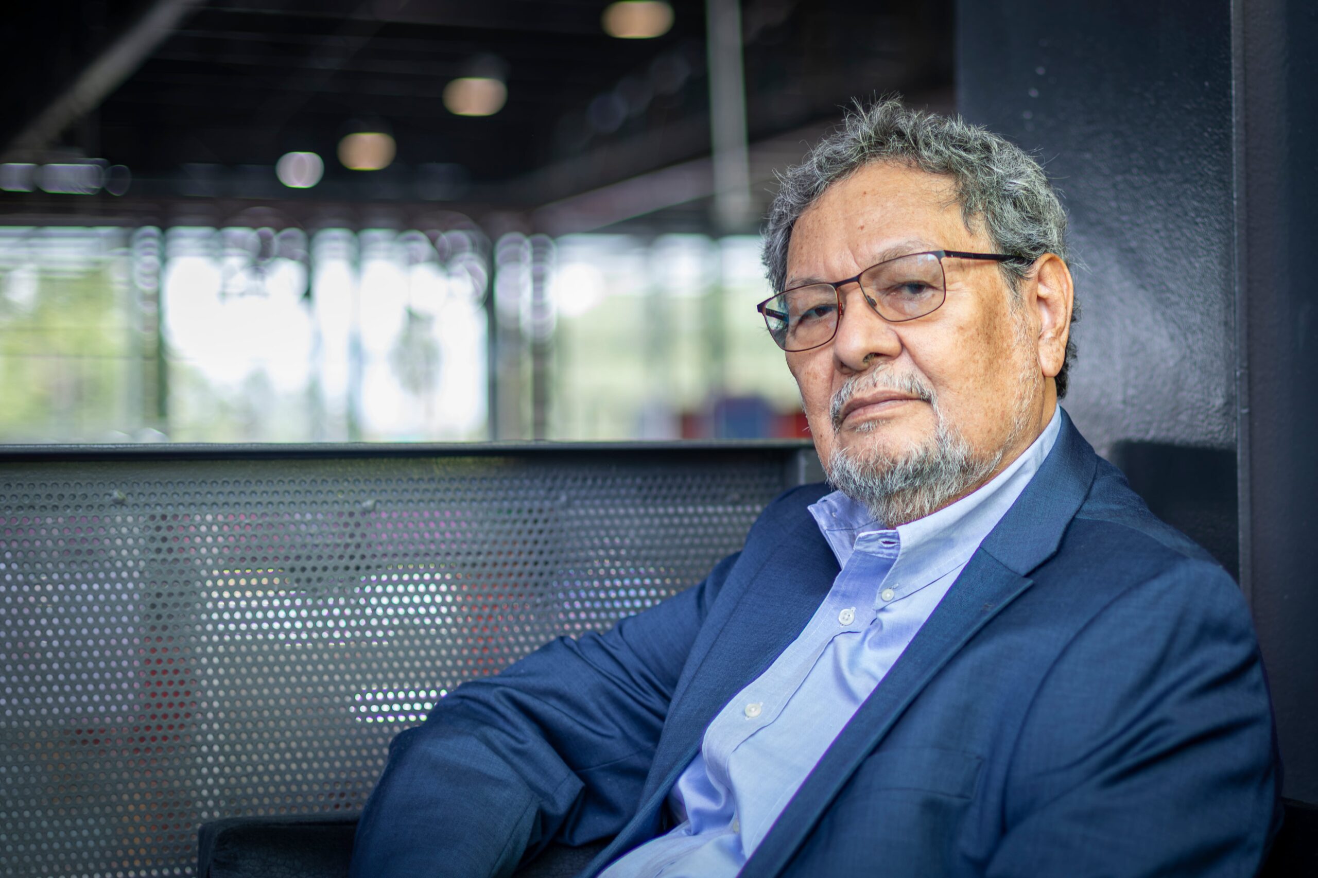 El escritor mexicano Elmer Mendoza, en la Ciudad de México, el 29 de agosto de 2026.