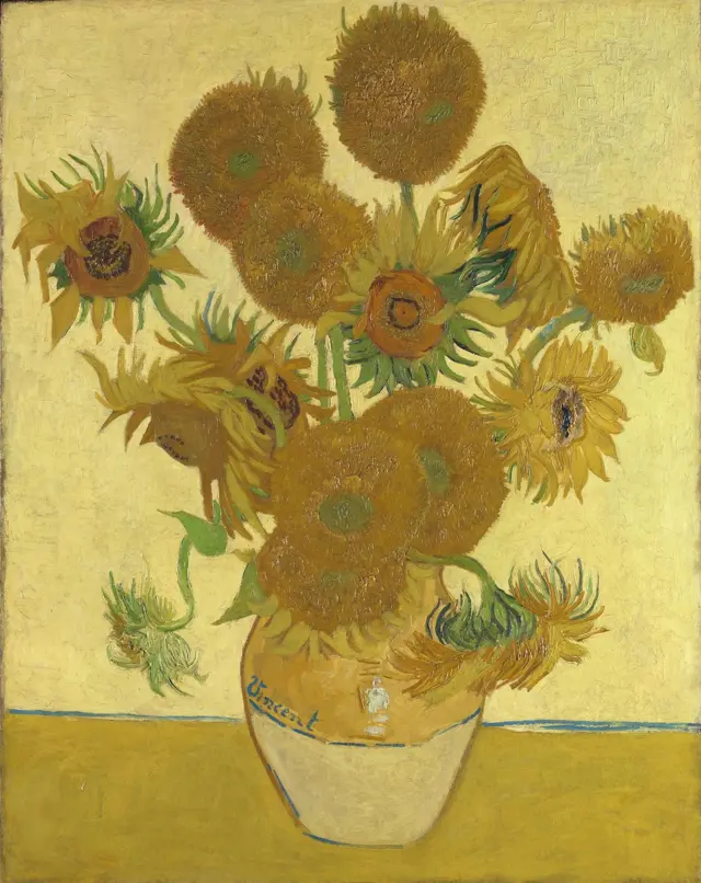 Los girasoles de Vincent Van Gogh
