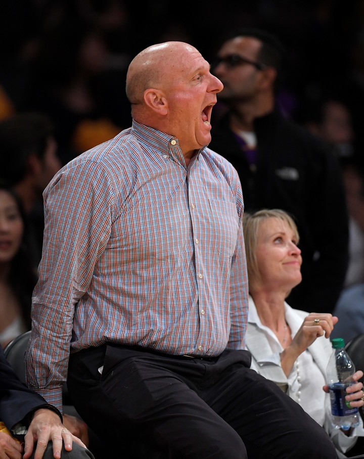 Steve Ballmer prometió donar 15 millones de dólares a través de su Ballmer Group. Foto: AP