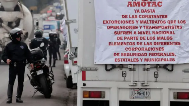 Protesta en México