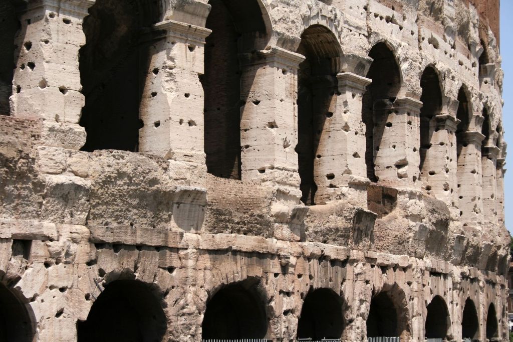 Coliseo, lugar en el que se celebraban combates de gladiadores