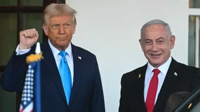 Trump y Netanyahu