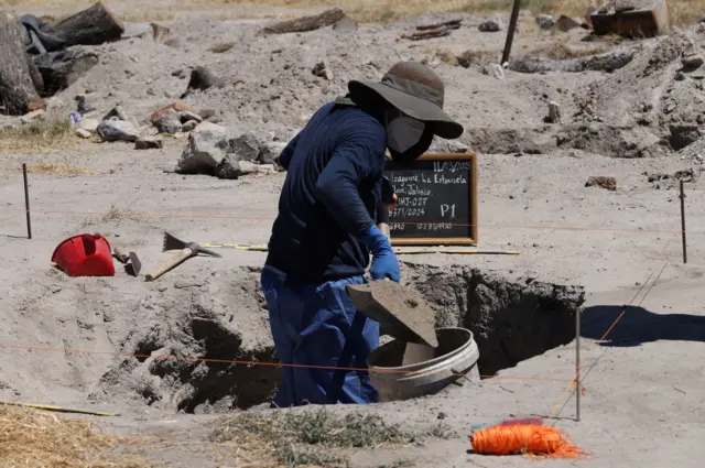 Un investigador en el rancho