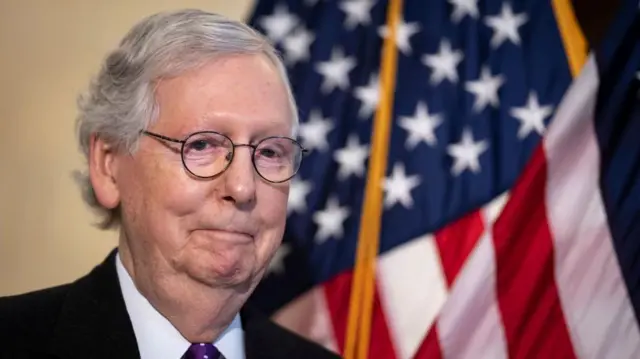 Senador republicano Mitch McConnell