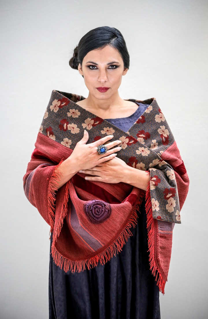 La Charo grabó su cuarto disco con los productores Juan Sardi y Juan Blas Caballero. Foto de prensa