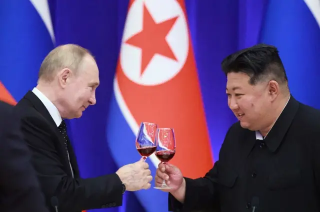 Putin y Kim 