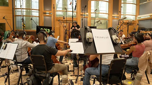 Gustavo Dudamel durante los ensayos en Londres de la Orquesta Simón Bolívar.