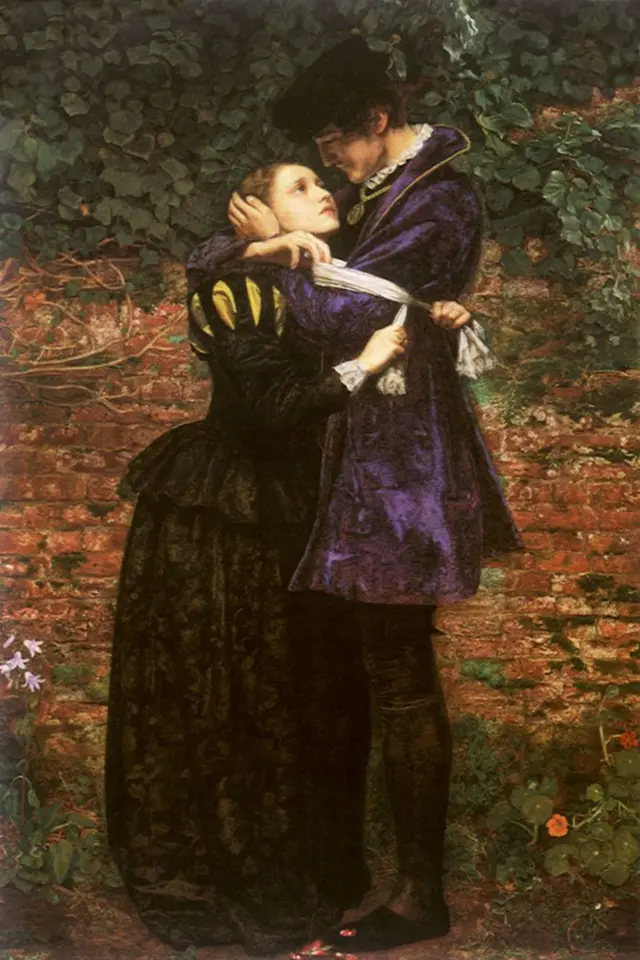 John Everett Millais, Un hugonote, el Día de San Bartolomé, 1852