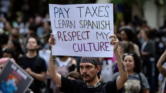 Protesta en Mexico