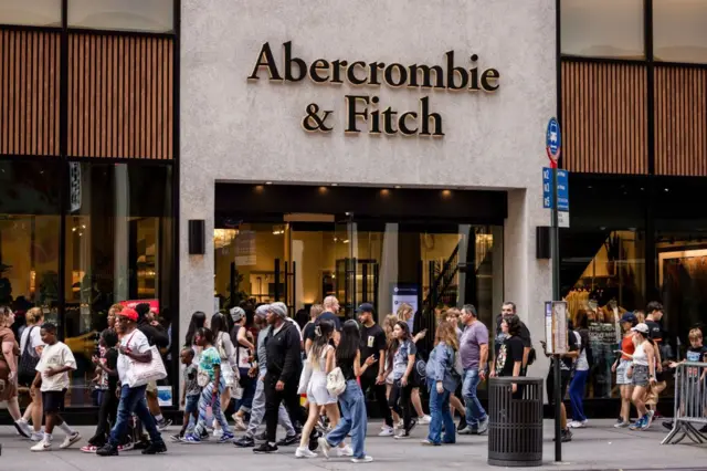 Una tienda de Abercrombie & Fitch en Nueva York.