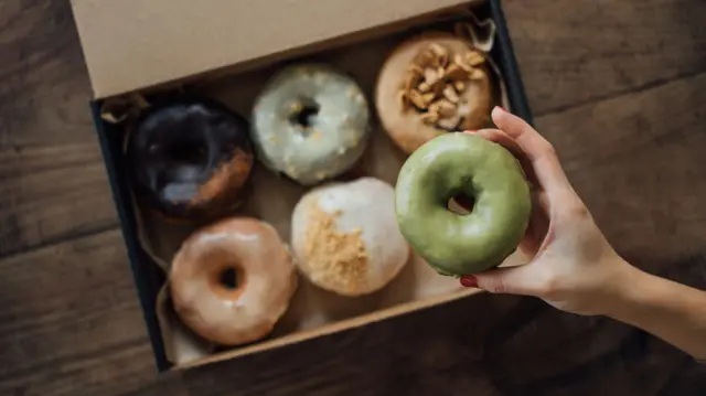 Donut de matcha
