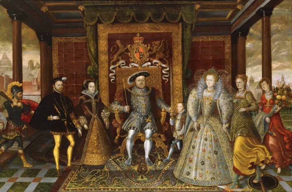 Alegoría de la familia de Enrique VIII