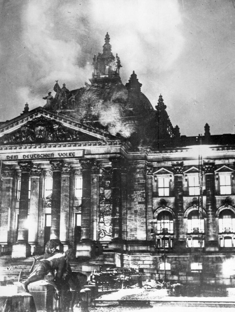 Arde el Reichstag