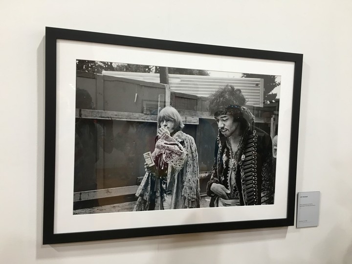 CLAIMA20161009_0152 Desert Trip Photography Experience. Brian Jones y Jimi Hendrix, en el festival de Monterrey, en 1967.