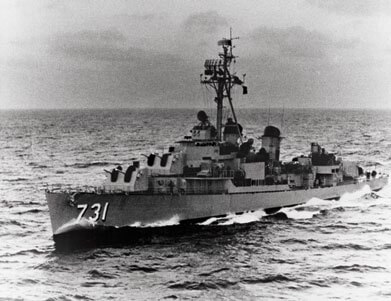 Buque de guerra estadounidense USS Maddox