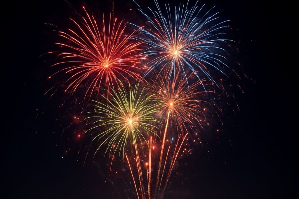 ¿De qué color es la química? Así funcionan los fuegos artificiales 1