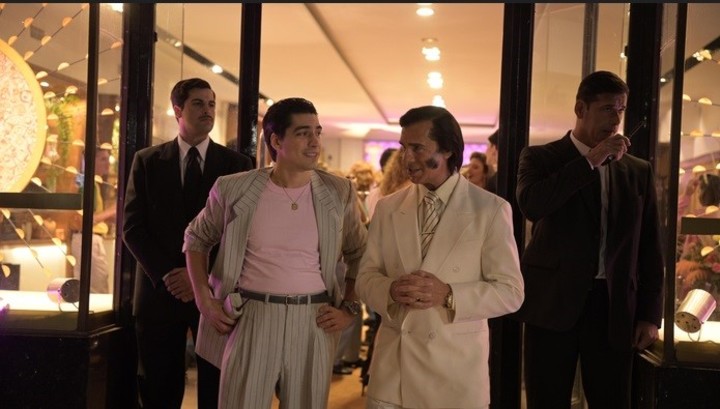 Captura de la serie Menem.